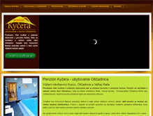 Tablet Screenshot of kycera.sk